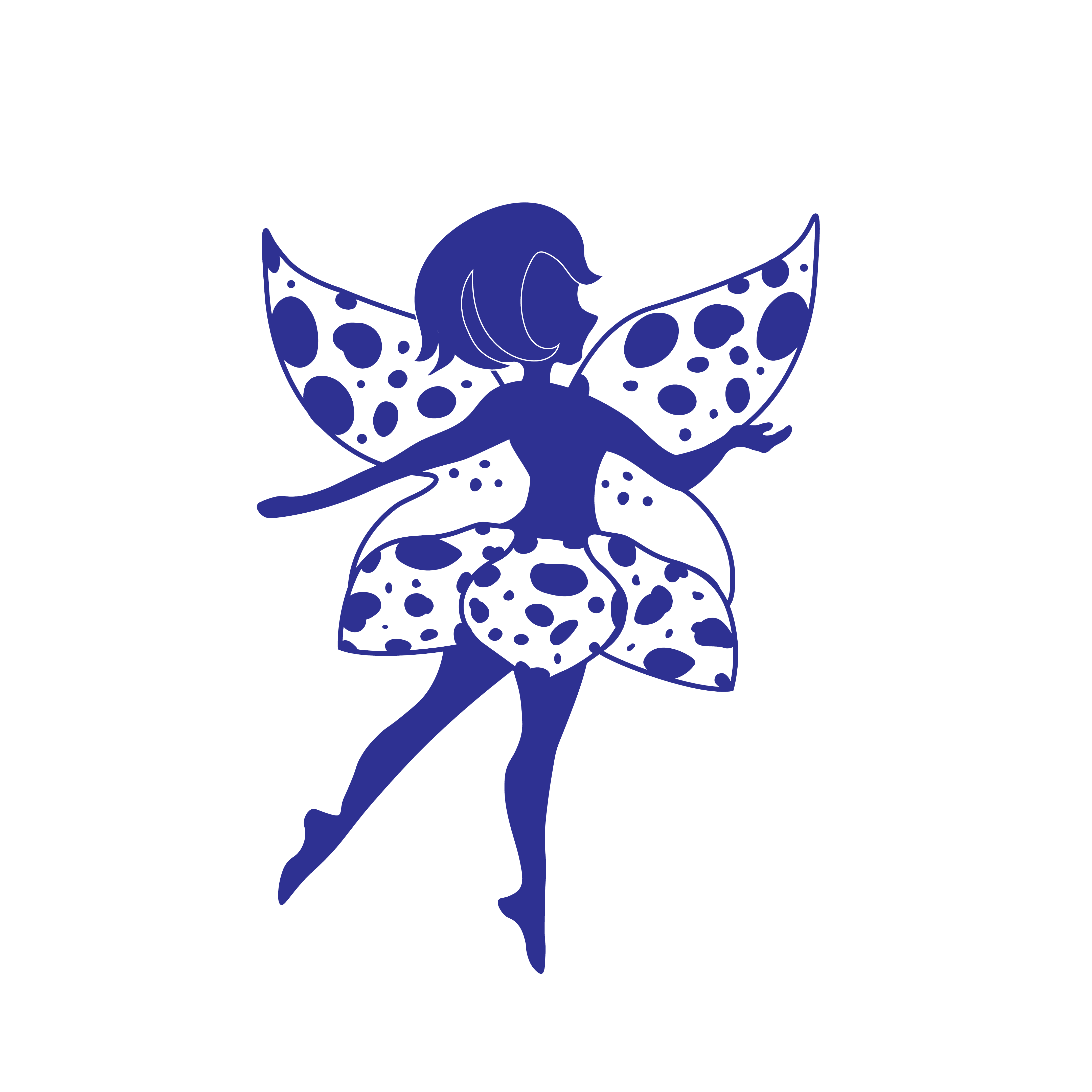 Croatian Erasmus Event fairy mascot logo